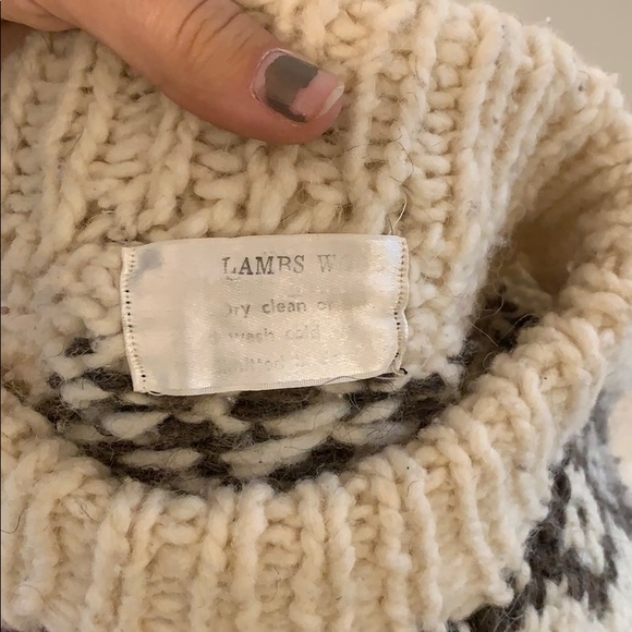 Vintage lamb wool sweater - Picture 2 of 3